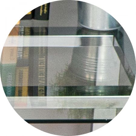 With wide-mouthed and stable iron feet, the rag can also go through the metal frame to wipe the desktop clean.